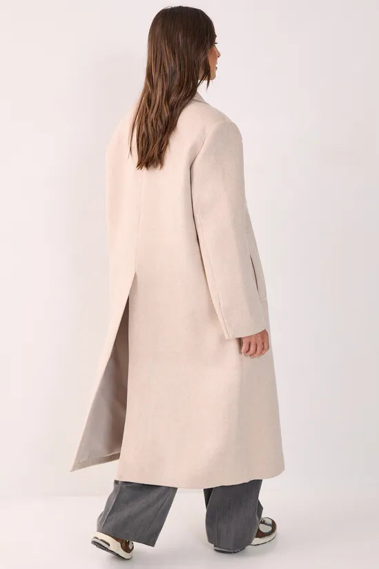 Premium Wool Blend Maxi Coat