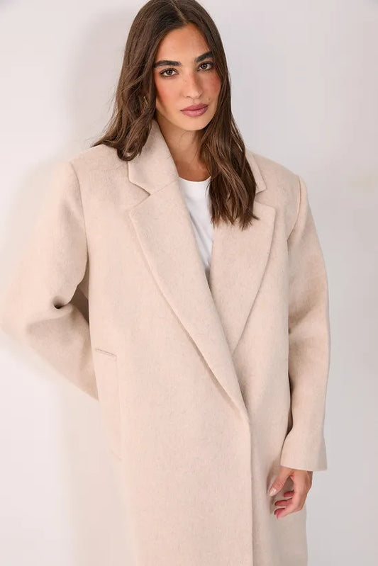Premium Wool Blend Maxi Coat